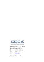 Preview for 60 page of GEDA 3700 Z Assembly Instructions Manual