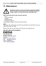 Предварительный просмотр 30 страницы GEDA STAR 200 STANDARD Assembly And Operating Manual