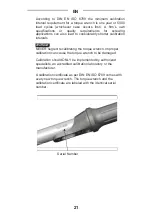 Предварительный просмотр 21 страницы Gedore 4100-01 Operating Instructions Manual