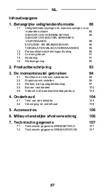 Preview for 85 page of Gedore Dremaster SE Manual