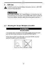 Предварительный просмотр 17 страницы Gedore DVV-100ZRS Operating Instructions Manual