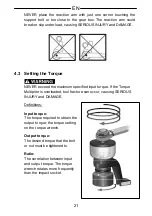 Предварительный просмотр 21 страницы Gedore DVV-100ZRS Operating Instructions Manual