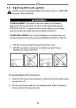 Предварительный просмотр 24 страницы Gedore DVV-100ZRS Operating Instructions Manual