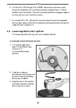 Предварительный просмотр 26 страницы Gedore DVV-100ZRS Operating Instructions Manual