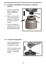 Предварительный просмотр 45 страницы Gedore DVV-100ZRS Operating Instructions Manual