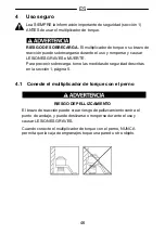 Предварительный просмотр 46 страницы Gedore DVV-100ZRS Operating Instructions Manual