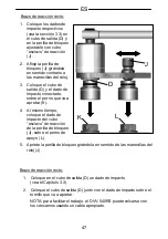 Предварительный просмотр 47 страницы Gedore DVV-100ZRS Operating Instructions Manual