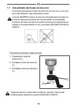 Предварительный просмотр 58 страницы Gedore DVV-100ZRS Operating Instructions Manual