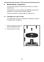 Предварительный просмотр 59 страницы Gedore DVV-100ZRS Operating Instructions Manual