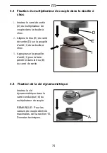 Предварительный просмотр 74 страницы Gedore DVV-100ZRS Operating Instructions Manual