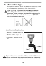 Предварительный просмотр 87 страницы Gedore DVV-100ZRS Operating Instructions Manual