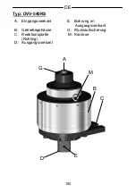 Предварительный просмотр 100 страницы Gedore DVV-100ZRS Operating Instructions Manual