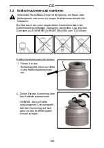 Предварительный просмотр 102 страницы Gedore DVV-100ZRS Operating Instructions Manual