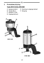 Предварительный просмотр 127 страницы Gedore DVV-100ZRS Operating Instructions Manual