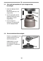 Предварительный просмотр 132 страницы Gedore DVV-100ZRS Operating Instructions Manual