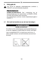 Предварительный просмотр 133 страницы Gedore DVV-100ZRS Operating Instructions Manual