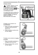 Предварительный просмотр 136 страницы Gedore DVV-100ZRS Operating Instructions Manual