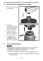 Предварительный просмотр 172 страницы Gedore DVV-100ZRS Operating Instructions Manual