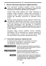 Предварительный просмотр 180 страницы Gedore DVV-100ZRS Operating Instructions Manual