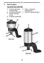 Предварительный просмотр 185 страницы Gedore DVV-100ZRS Operating Instructions Manual