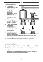 Предварительный просмотр 192 страницы Gedore DVV-100ZRS Operating Instructions Manual