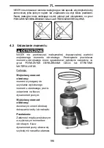 Предварительный просмотр 195 страницы Gedore DVV-100ZRS Operating Instructions Manual