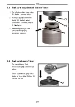 Предварительный просмотр 277 страницы Gedore DVV-100ZRS Operating Instructions Manual