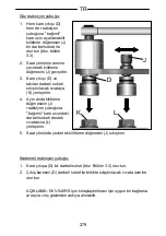 Предварительный просмотр 279 страницы Gedore DVV-100ZRS Operating Instructions Manual