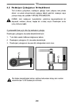 Предварительный просмотр 280 страницы Gedore DVV-100ZRS Operating Instructions Manual