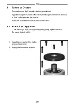 Предварительный просмотр 291 страницы Gedore DVV-100ZRS Operating Instructions Manual