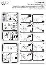 Gedy ATENA 4426-13 Assembly Instructions preview