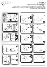 Gedy FEBO 5326 Assembly Instructions предпросмотр