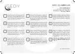 Preview for 2 page of Gedy Hibiscus HI31 Assembly Instructions