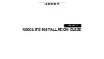 Geeek N500 LITE Installation Manual preview