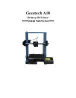 Preview for 1 page of Geeetech A10 User Manual