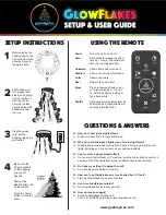 Geek My Tree GlowFlakes Setup & User Manual preview