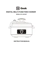 Предварительный просмотр 1 страницы Geek AX-D301 Instruction Manual