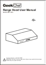 GeekChef GBI-F30A User Manual предпросмотр