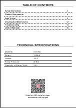 Preview for 2 page of GeekChef GCF20D User Manual