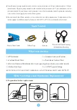 Preview for 4 page of Geekpure 50 GPD-150 GPD RO membrane Maintenance Manual