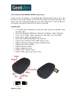 Preview for 1 page of GeekZen DVK808 Instructions Manual