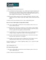 Preview for 3 page of GeekZen DVK808 Instructions Manual