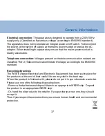 Предварительный просмотр 37 страницы Geemarc 250 User Manual