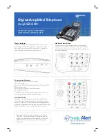 Preview for 2 page of Geemarc Ampli550 Installation Manual