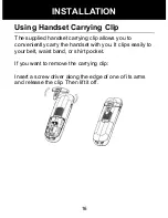 Preview for 17 page of Geemarc AMPLIDECT 260 User Manual