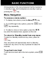 Preview for 19 page of Geemarc AMPLIDECT 260 User Manual