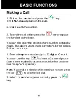 Preview for 20 page of Geemarc AMPLIDECT 260 User Manual