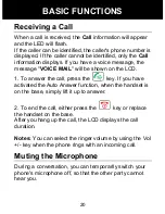 Preview for 21 page of Geemarc AMPLIDECT 260 User Manual