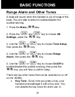 Preview for 33 page of Geemarc AMPLIDECT 260 User Manual