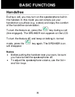 Preview for 36 page of Geemarc AMPLIDECT 260 User Manual